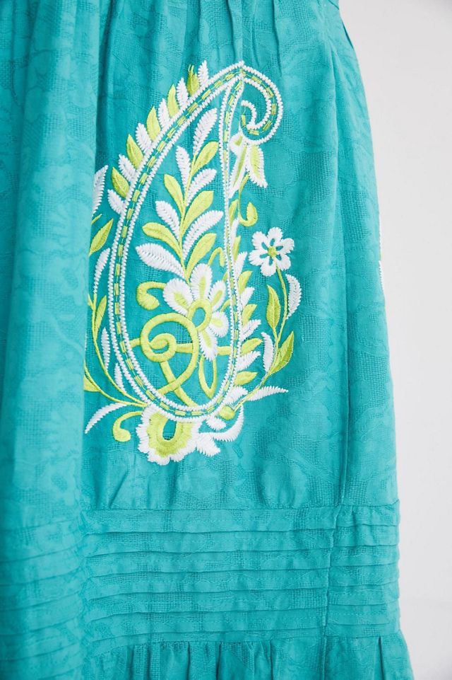 Felicity Embroidered Maxi Dress #1