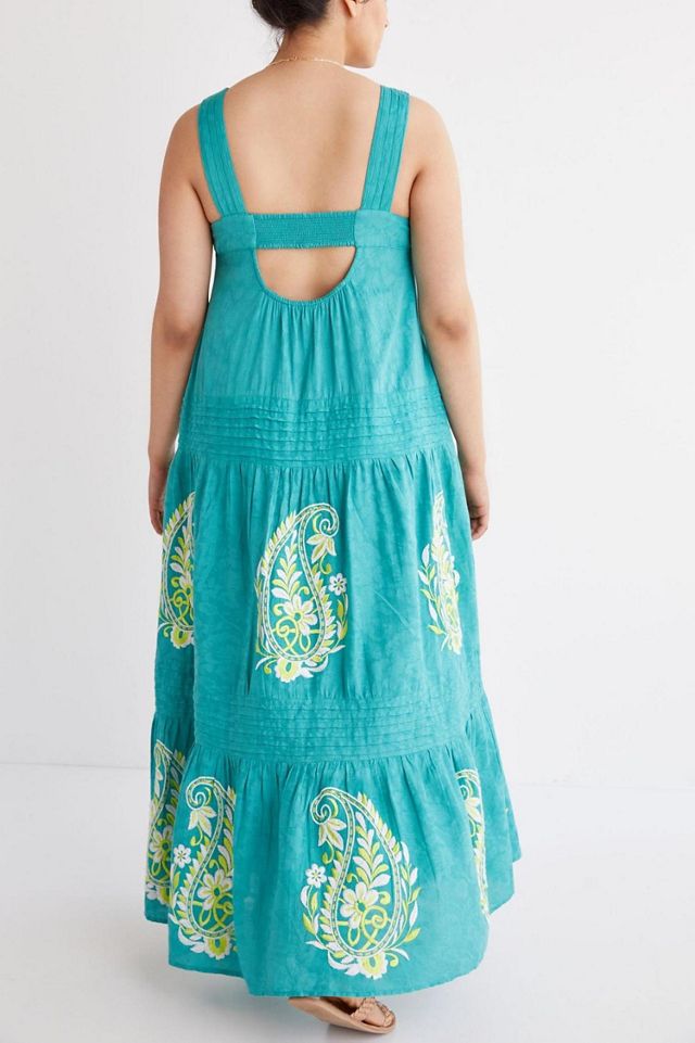 Felicity Embroidered Maxi Dress #2