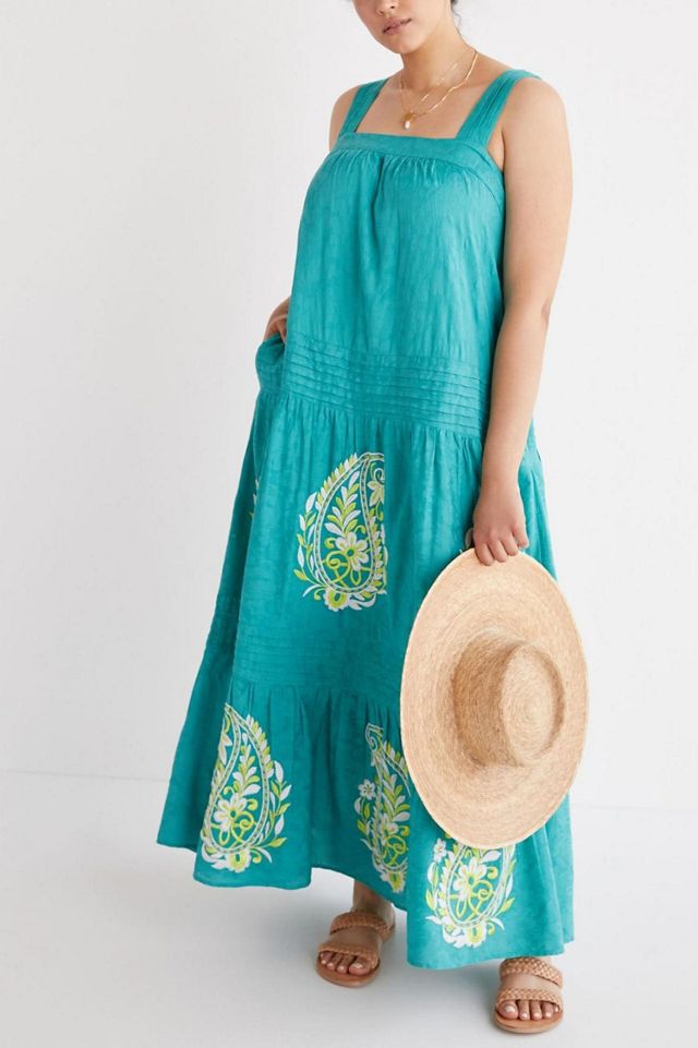 Felicity Embroidered Maxi Dress #3