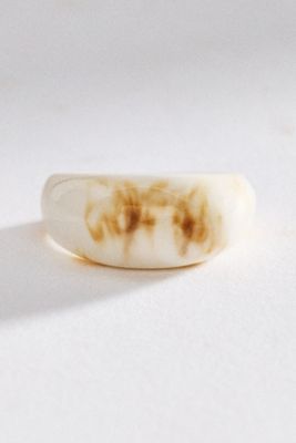 By Anthropologie Resin Chunky Ring
