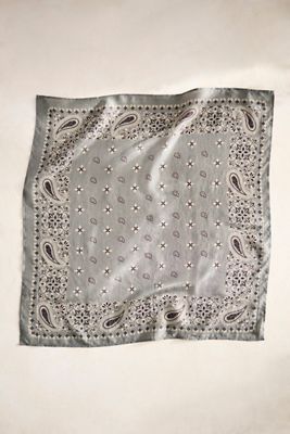 Paisley Silk Bandana