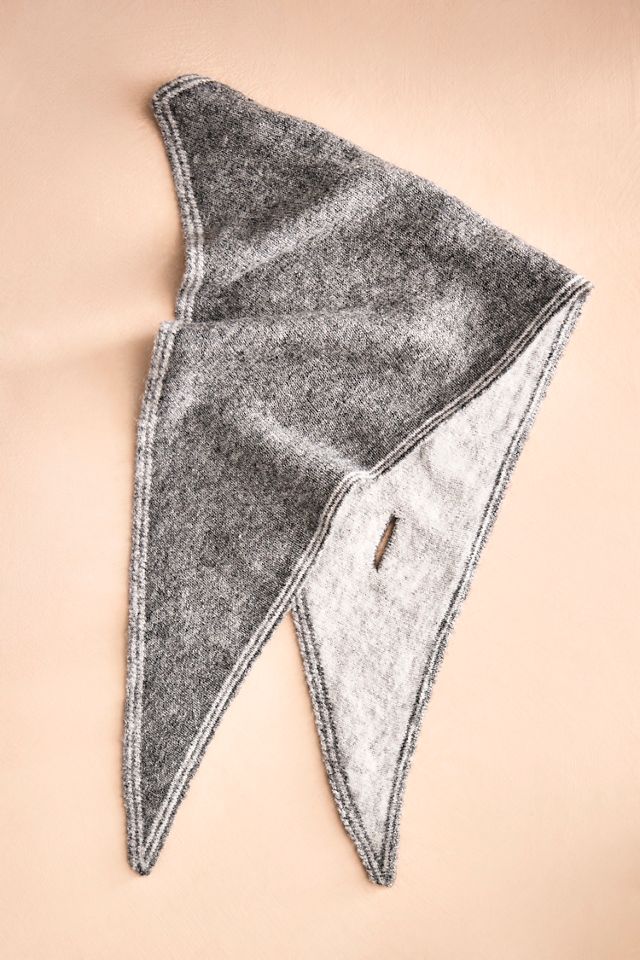 Solid Pull-Through Knit Scarf #1