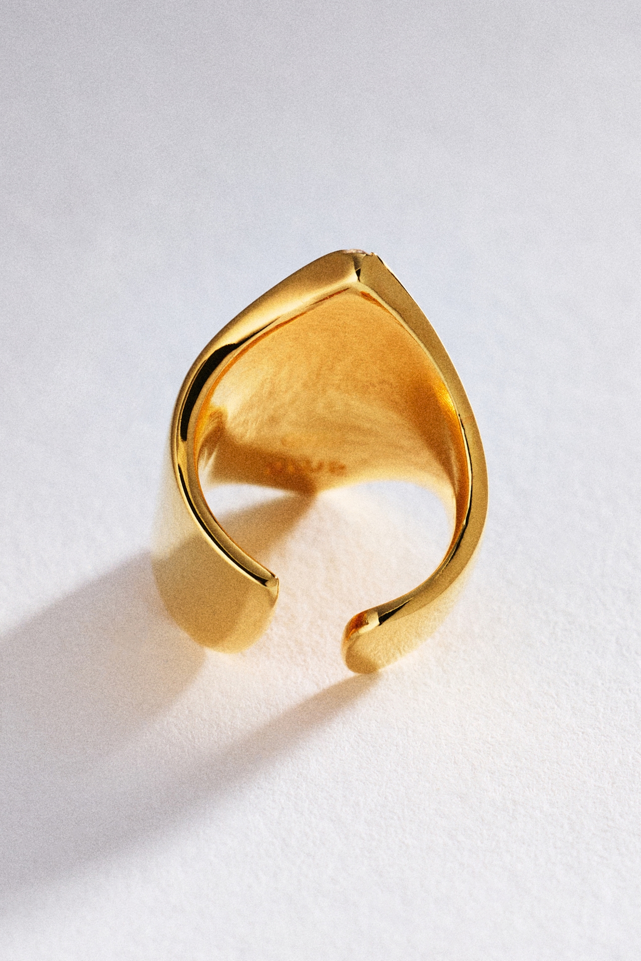 Awe Inspired Shield Ear Cuff