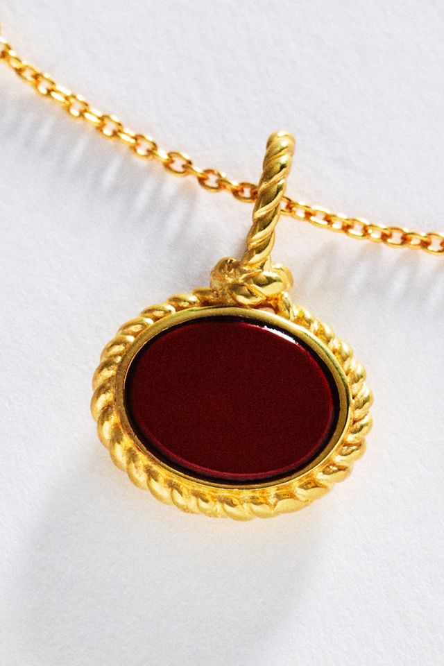 Awe Inspired Zodiac Gemstone Pendant Necklace #2