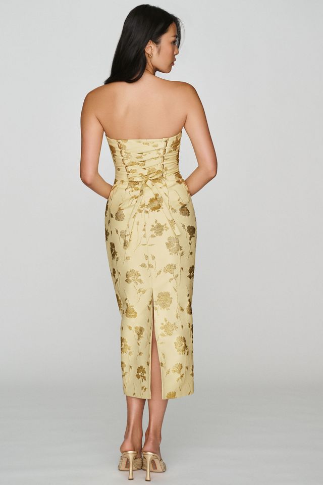 Mare Mare Brocade Column Midi Dress #2