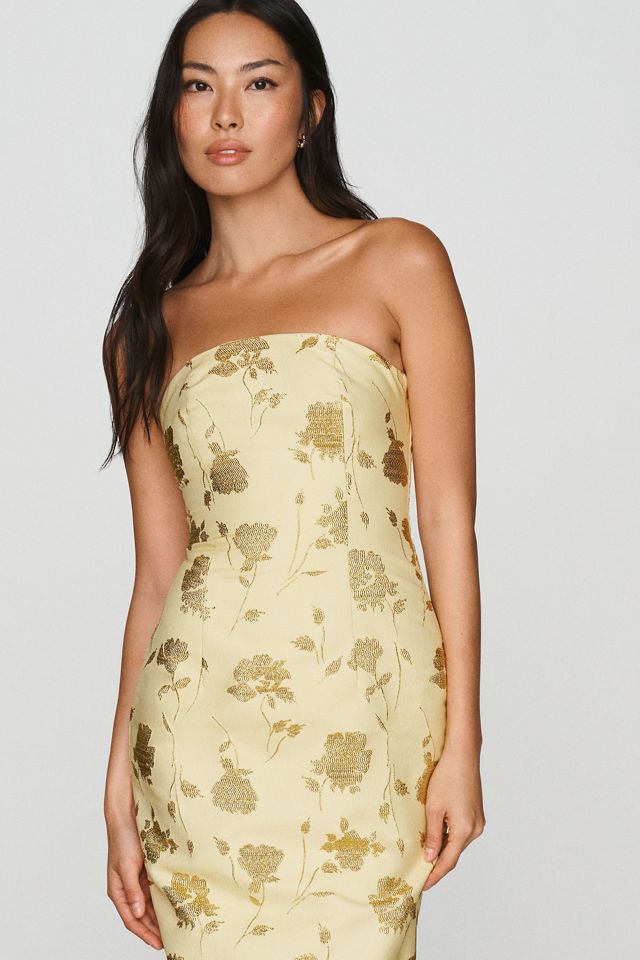Mare Mare Brocade Column Midi Dress #3