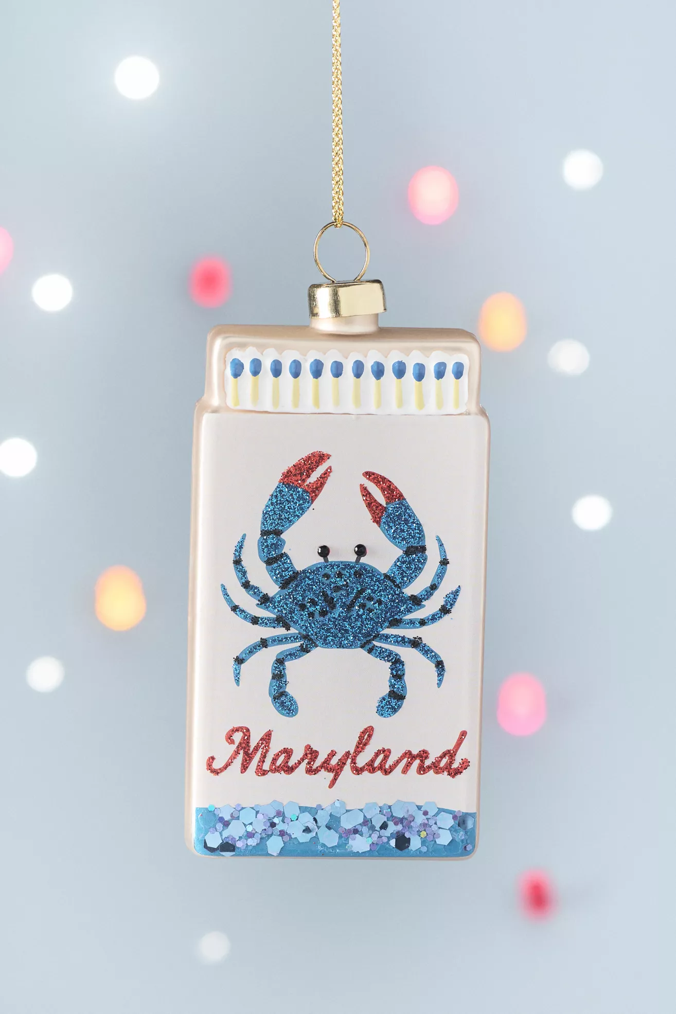 Furbish Studio Matchbook Ornament: State Edition - thumbnail 3