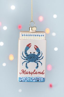 Furbish Studio Matchbook Ornament: State Edition