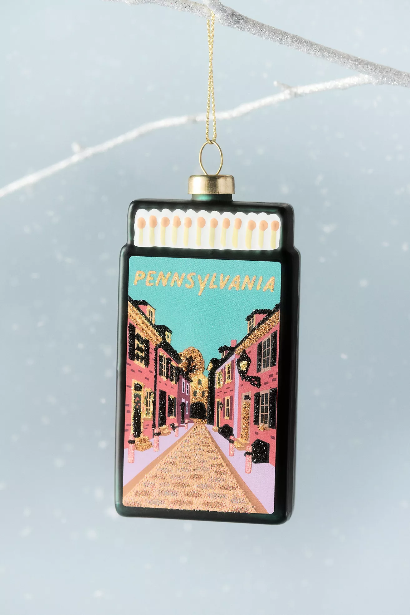 Furbish Studio Matchbook Ornament: State Edition - thumbnail 7