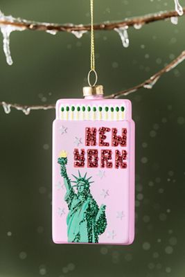 Furbish Studio Matchbook Ornament: State Edition