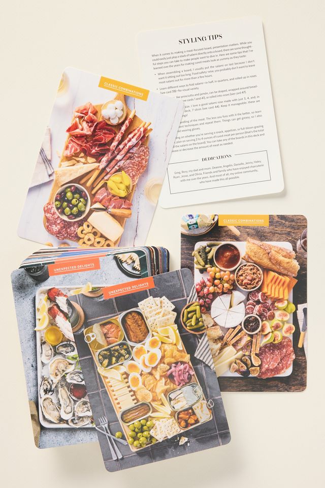 The Charcuterie Board Deck Flexi Cover Cookbook #1