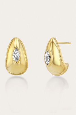 Billie Simone Jewelry Marquise Drip Studs