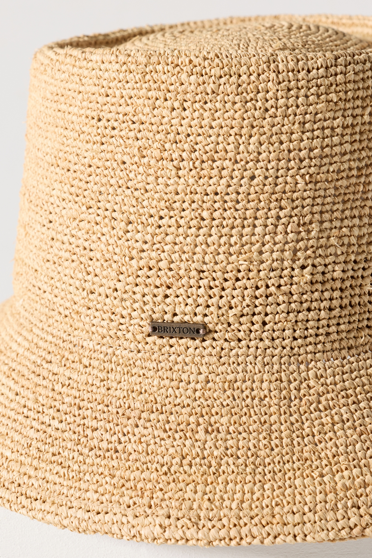 Brixton Ellee Straw Bucket Hat