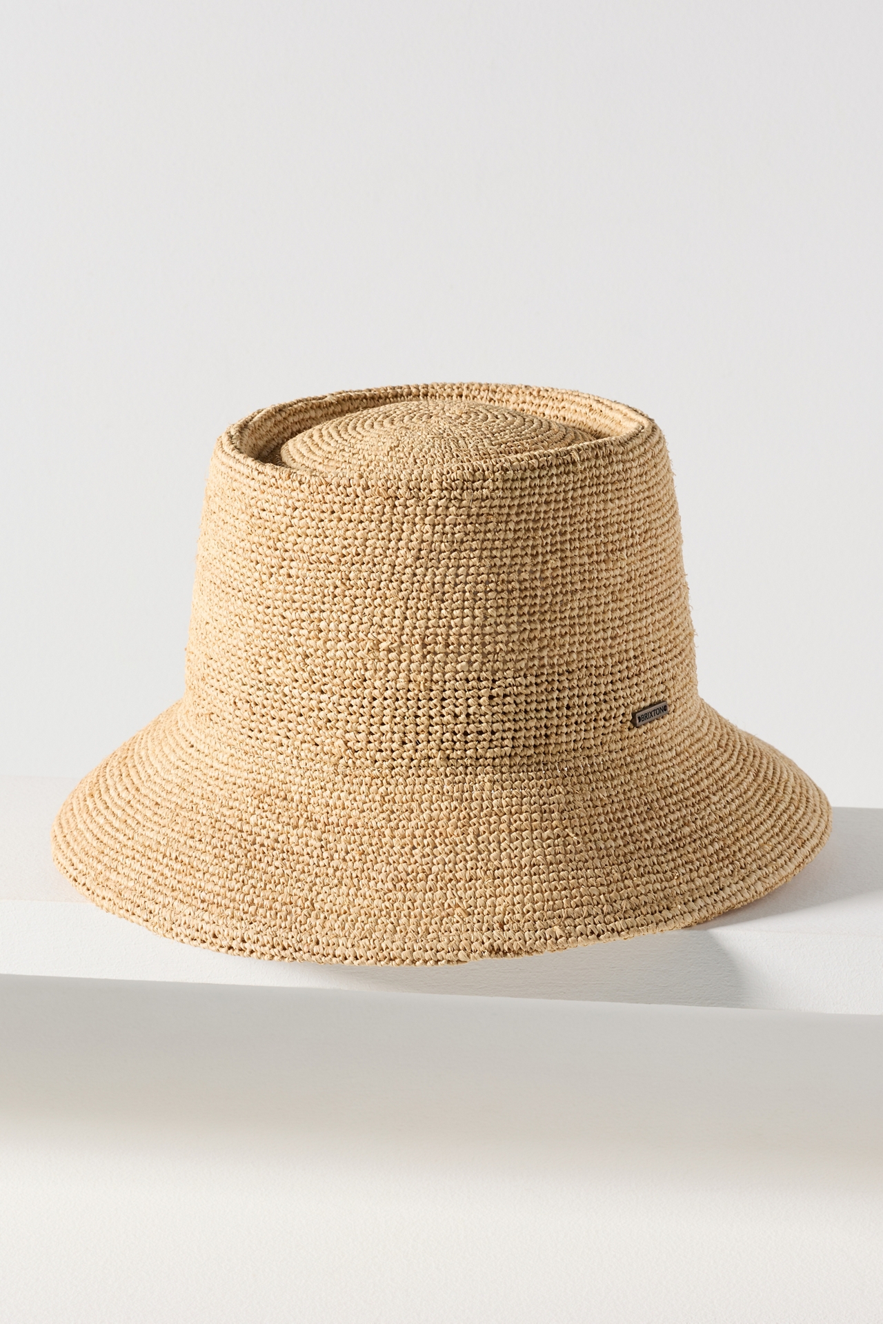 Brixton Ellee Straw Bucket Hat