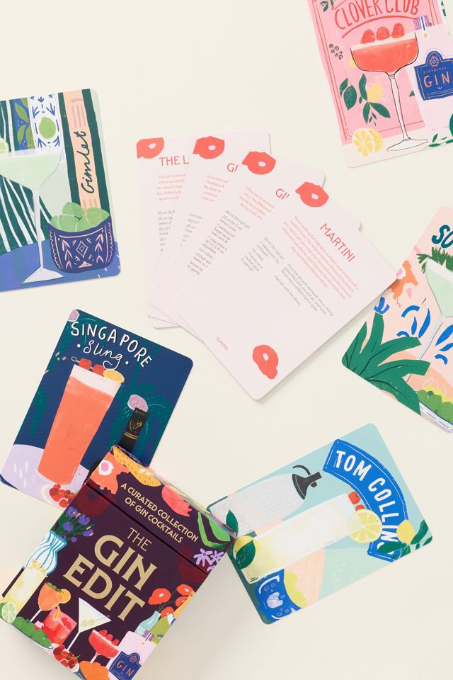 The Gin Edit Cocktail Card Deck #1