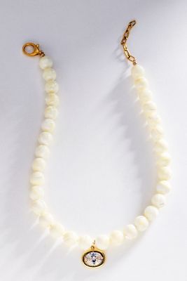 ALV Jewels Blanc Naples Beaded Necklace
