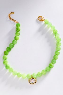 ALV Jewels Naples Charm Beaded Necklace