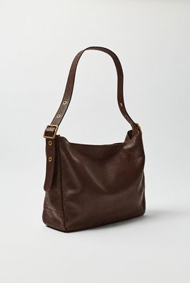 By Anthropologie Hatton Leather Large Shoulder Bag
