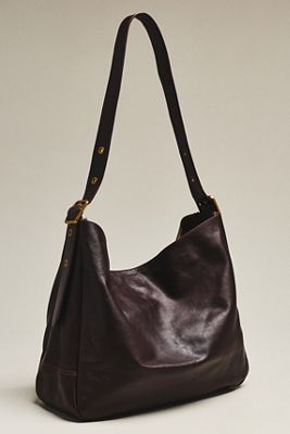 By Anthropologie Hatton Leather Large Shoulder Bag