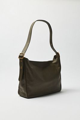 By Anthropologie Hatton Leather Large Shoulder Bag