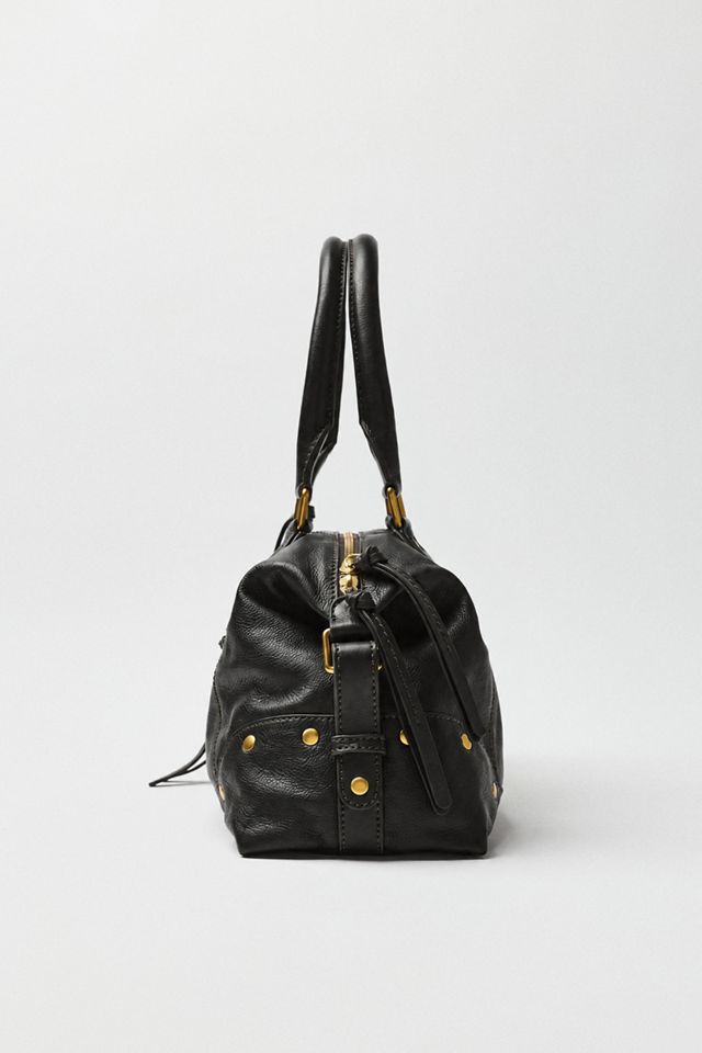 By Anthropologie Arina Large Leather Satchel #5