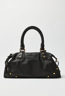 By Anthropologie Arina Large Leather Satchel