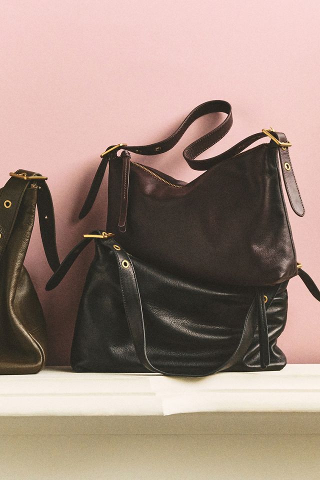 By Anthropologie Hatton Leather Medium Shoulder Bag #4