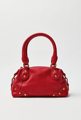 By Anthropologie Arina Leather Mini Satchel