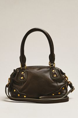 By Anthropologie Arina Leather Mini Satchel
