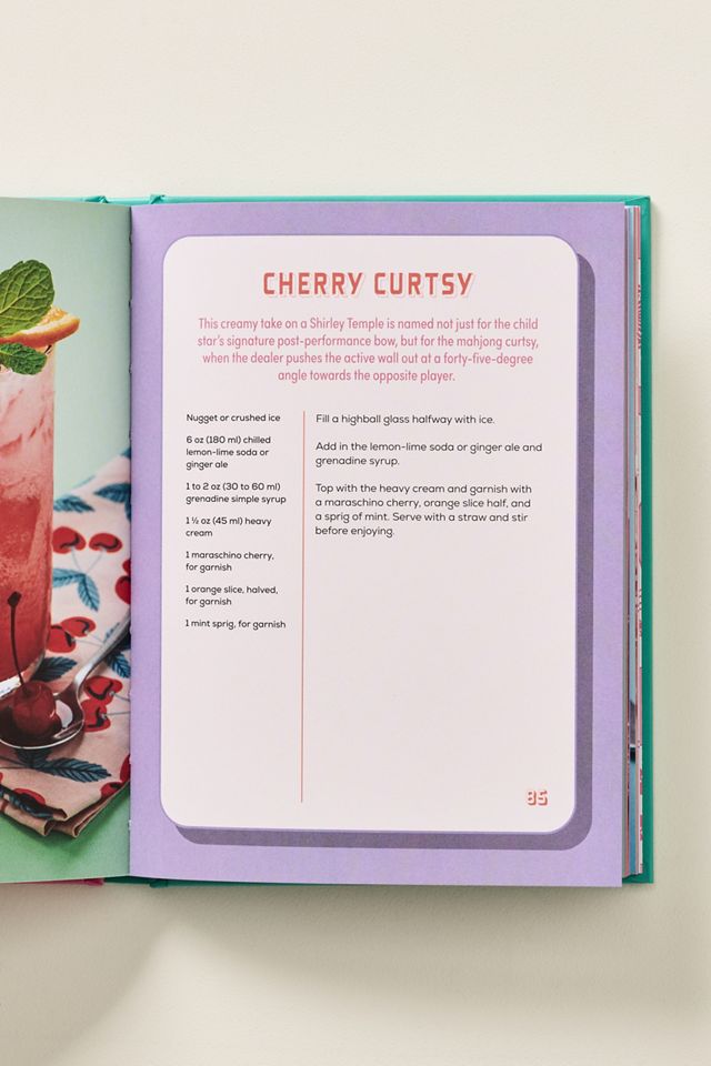 The Mahjong Bar Hardcover Cocktail Book #2