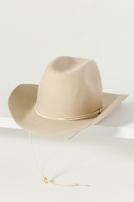 Van Palma Ezra 100% Wool Rancher Hat | Anthropologie display picture 1