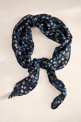 Ginkgo Leaves Cotton Scarf