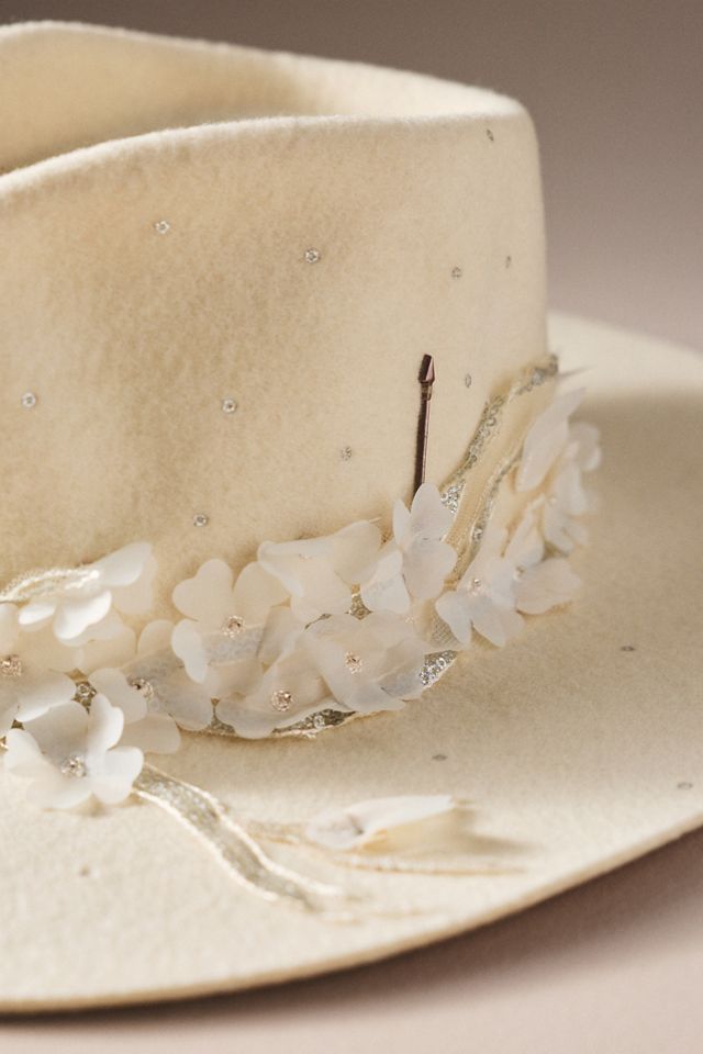 Meshika Hats Blooming Flower Fedora #1