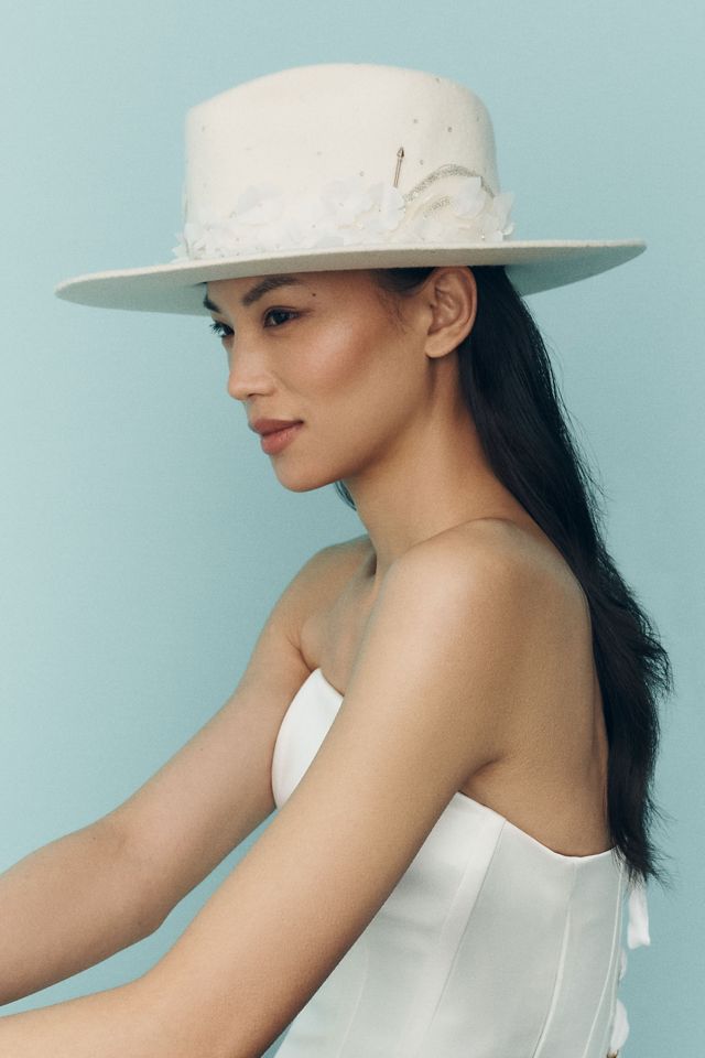 Meshika Hats Blooming Flower Fedora #2