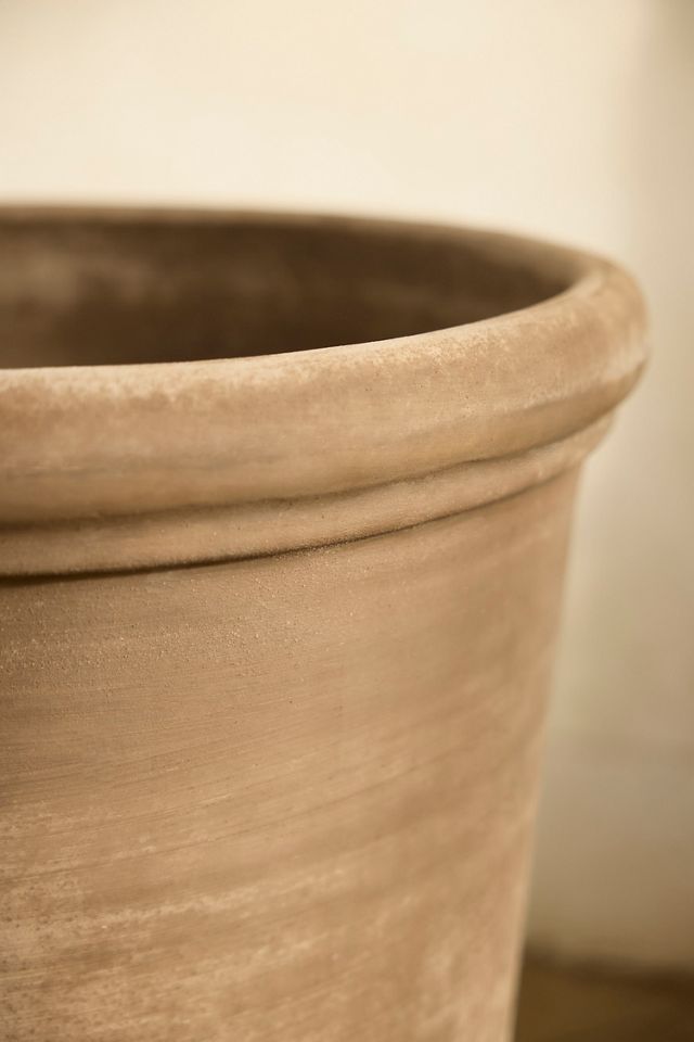 Outdoor Bergs Flora Galestro Terracotta Pot, Grey #3