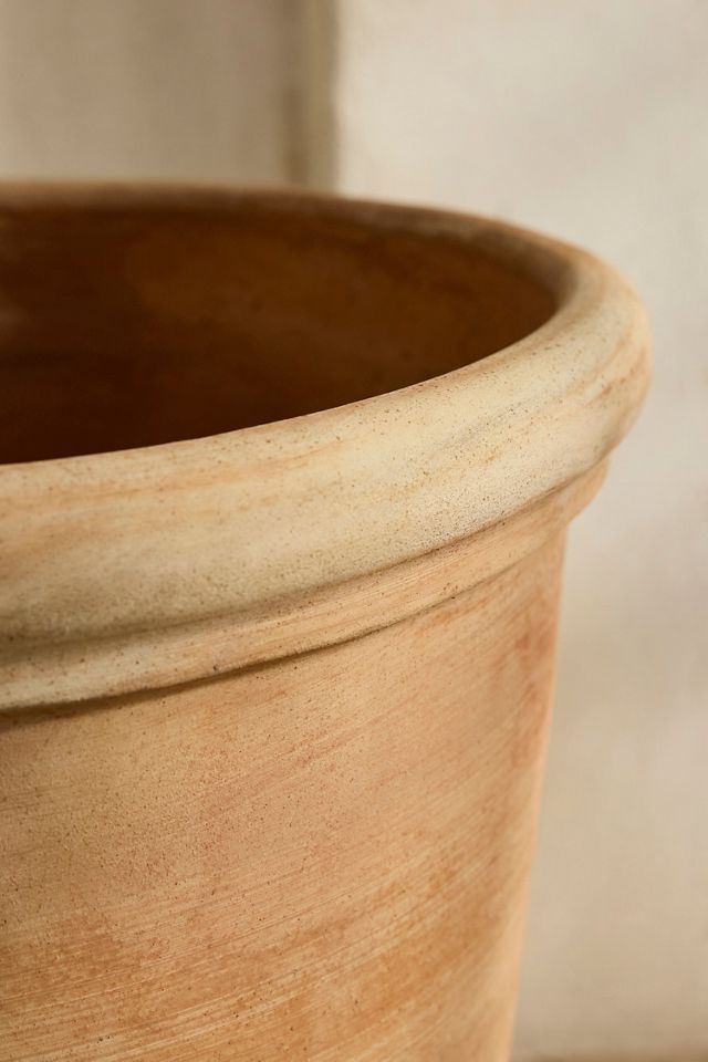 Outdoor Bergs Flora Galestro Terracotta Pot, Rose #2