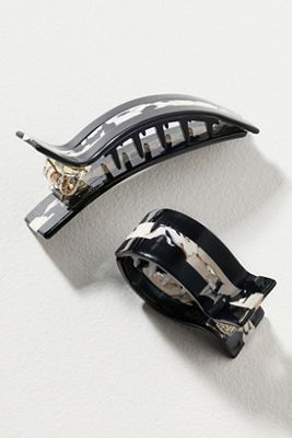 By Anthropologie Ponytail Cuff Hair Claw Clips, Set of 2