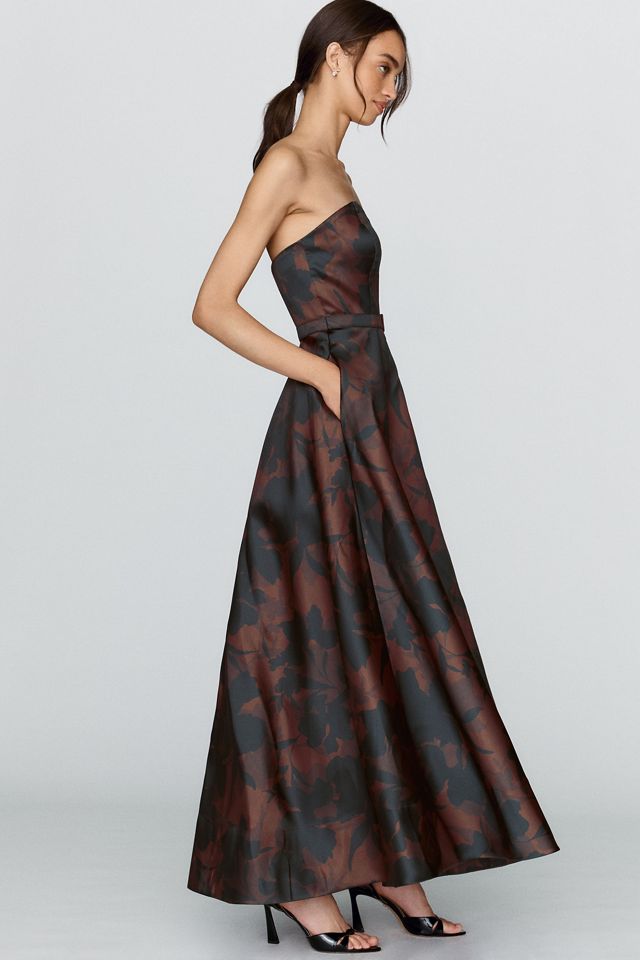 Hutch Judy Strapless Floral Dress #3
