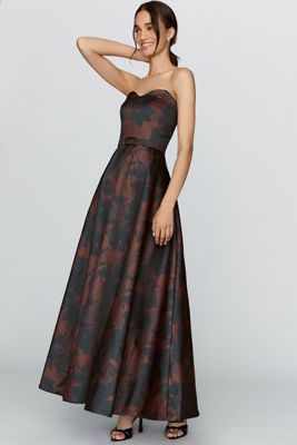 Hutch Judy Strapless Floral Dress