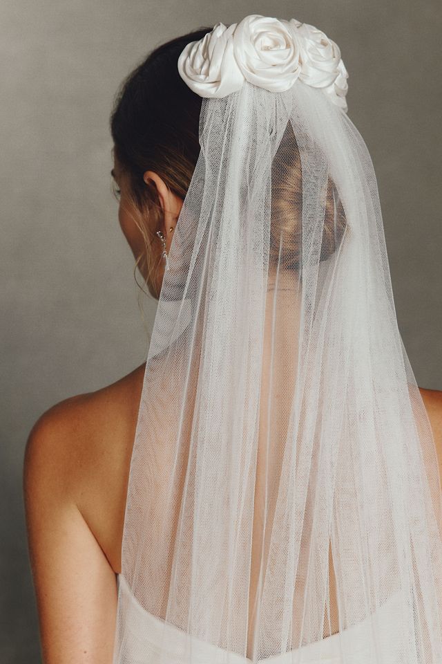 Jenny Yoo Florette Chapel Veil #1
