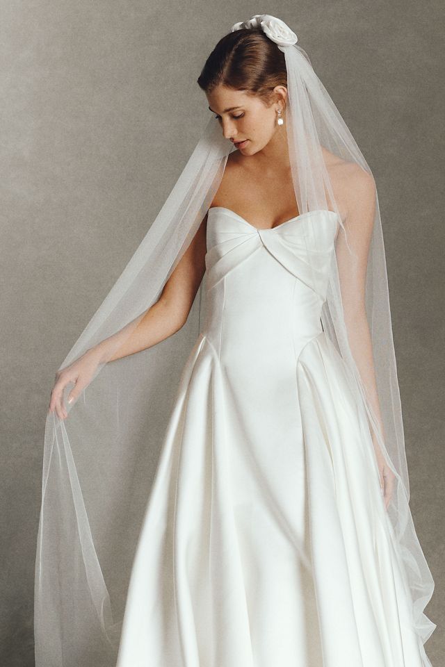 Jenny Yoo Florette Chapel Veil #2
