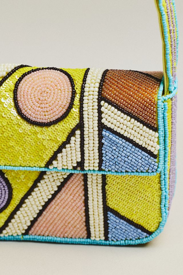 Fiona Beaded Bag: Geometric Edition #2