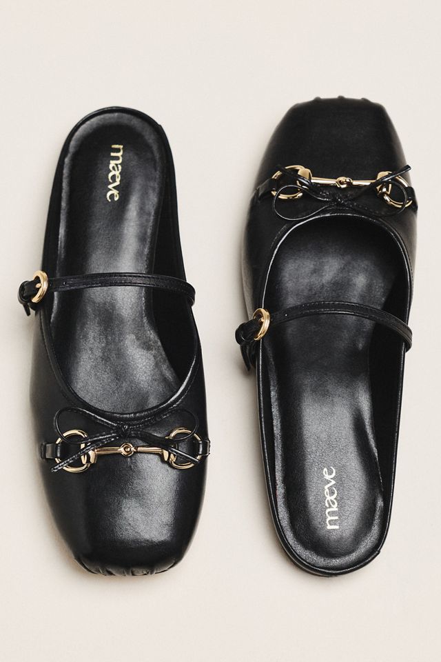 Ballerines mules à mors Maeve #1