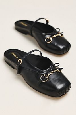 Maeve Horsebit Mule Ballet Flats