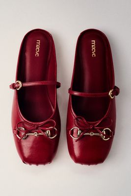 Maeve Horsebit Mule Ballet Flats