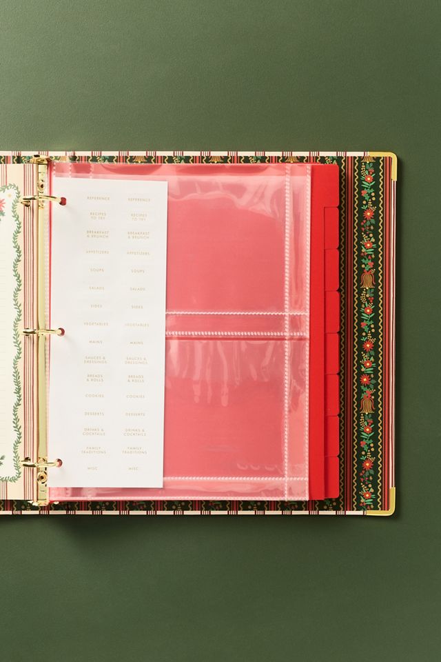Holiday Recipe Binder #2