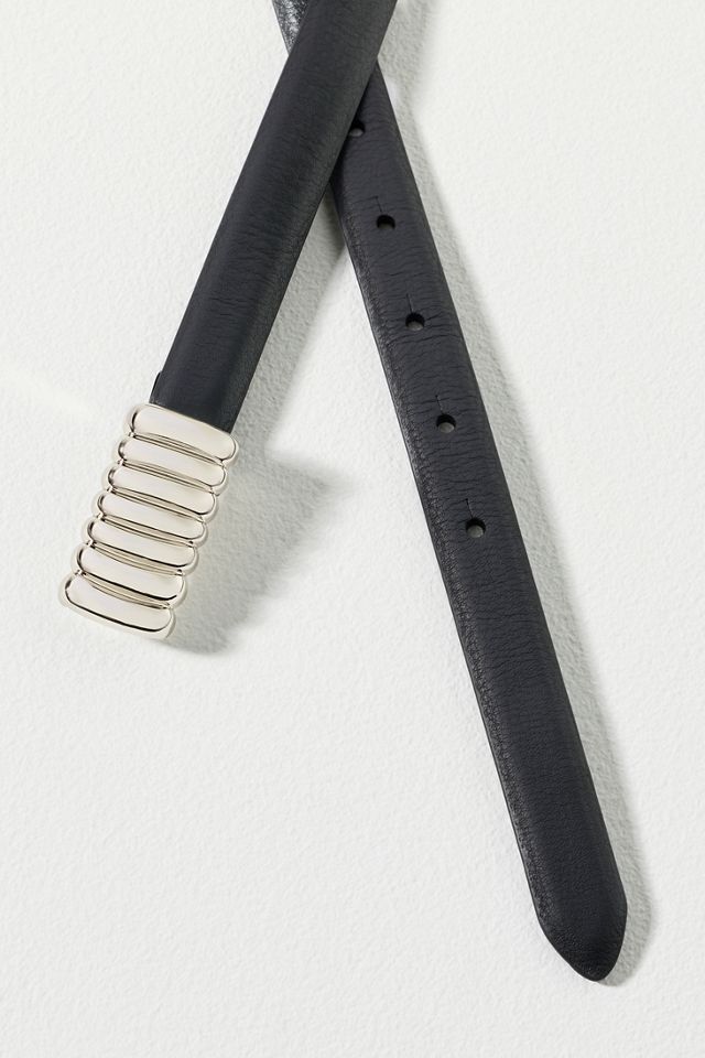 Favorite Daughter Ribbed Buckle Belt #1