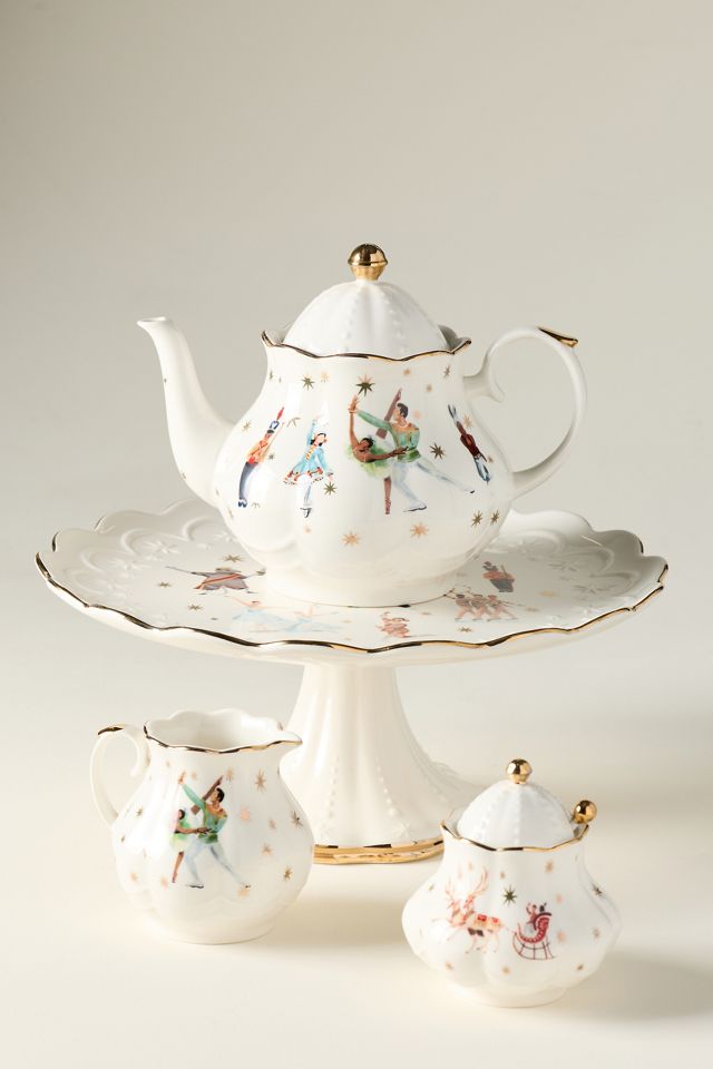 New York City Ballet Stoneware Cake Stand #4