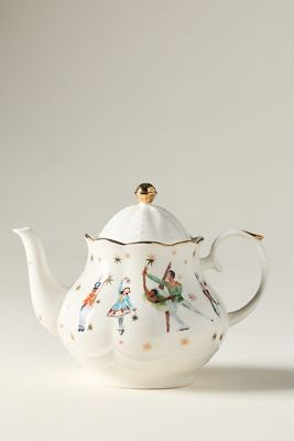 New York City Ballet Stoneware Teapot