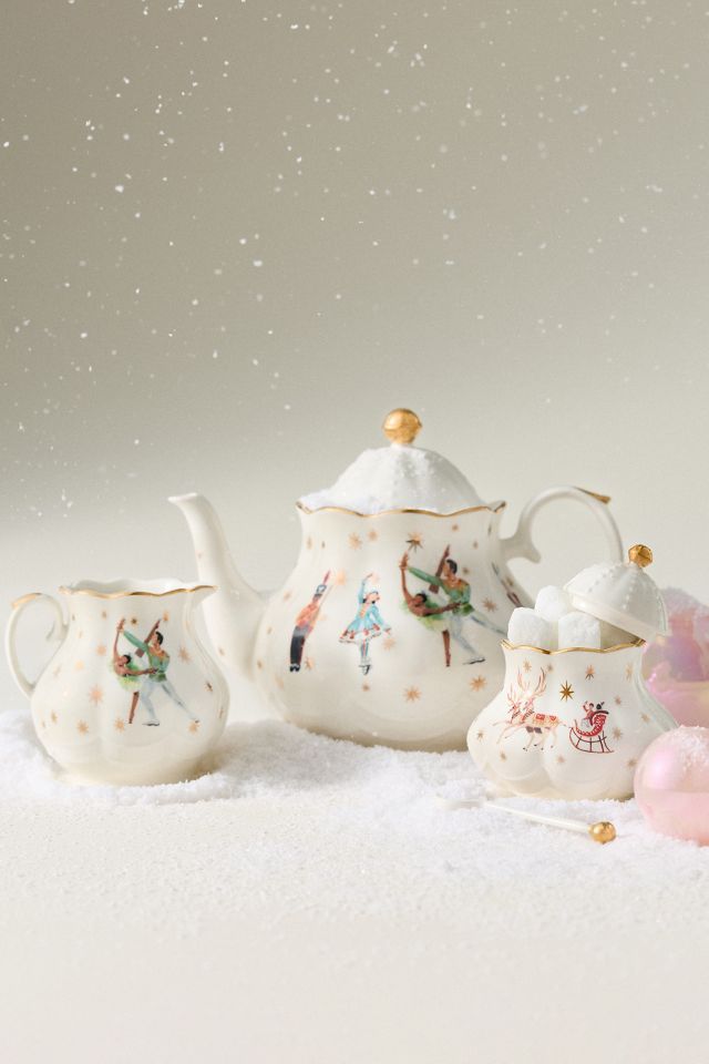 New York City Ballet Stoneware Teapot #3
